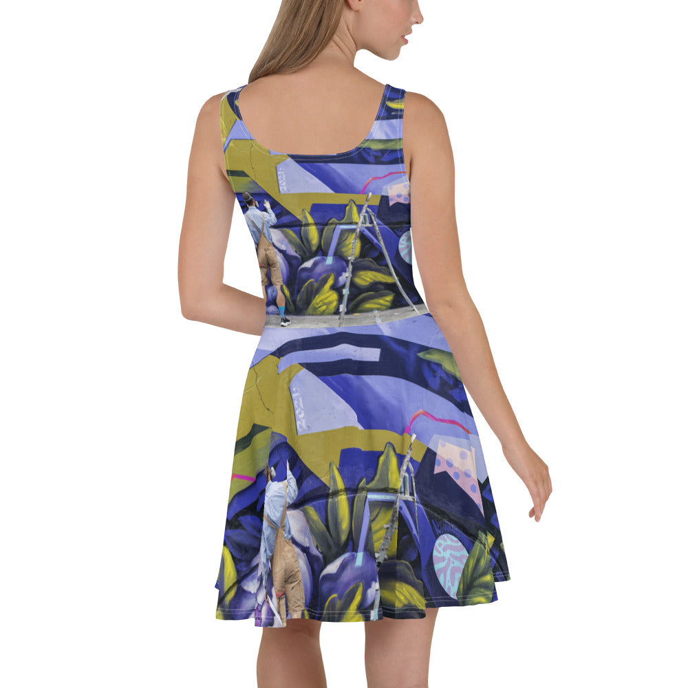 Mural - Skater Dress