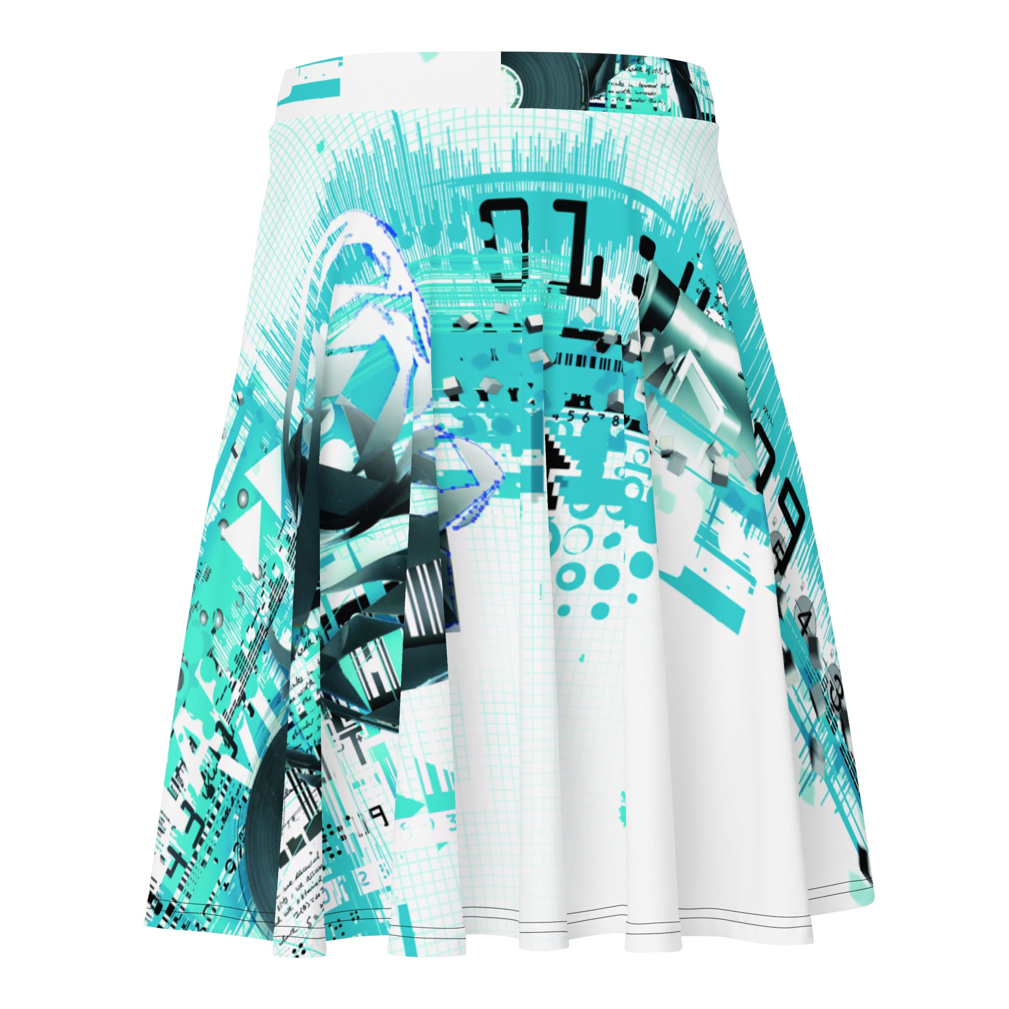 Digital - Skater Skirt