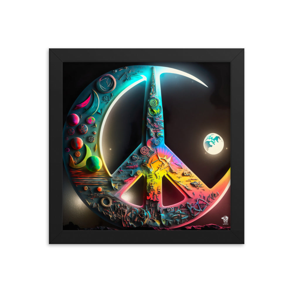 Peace - Premium Framed Print