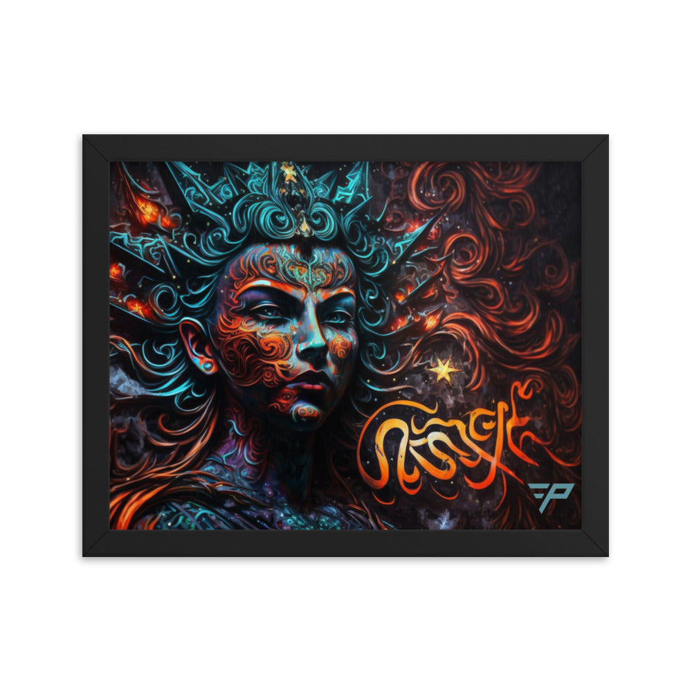 Dewi Sri - Balinese Prosperity Goddess - Premium Framed Art Print