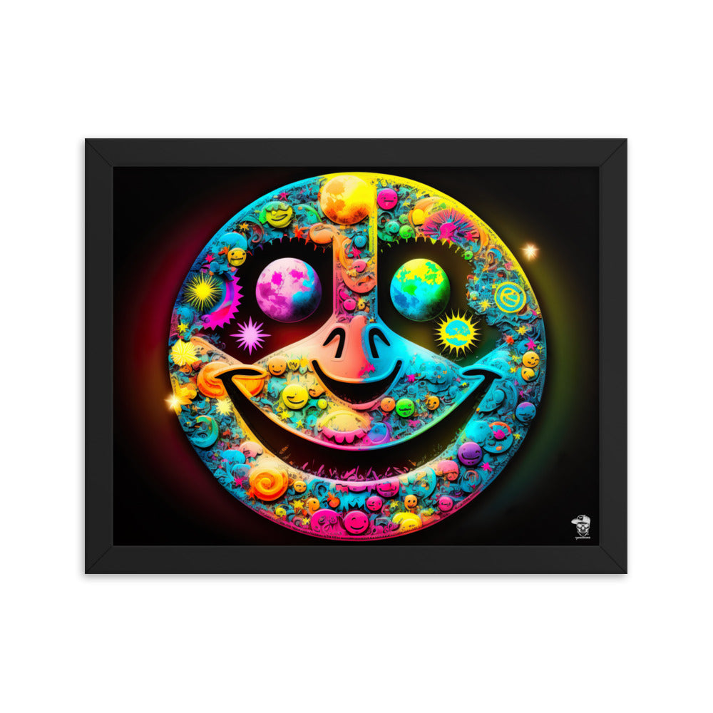 Happiness - Premium Framed Print