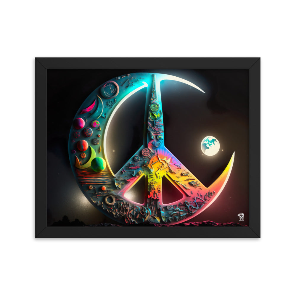 Peace - Premium Framed Print