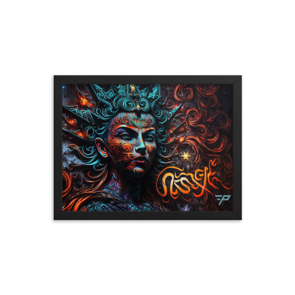 Dewi Sri - Balinese Prosperity Goddess - Premium Framed Art Print