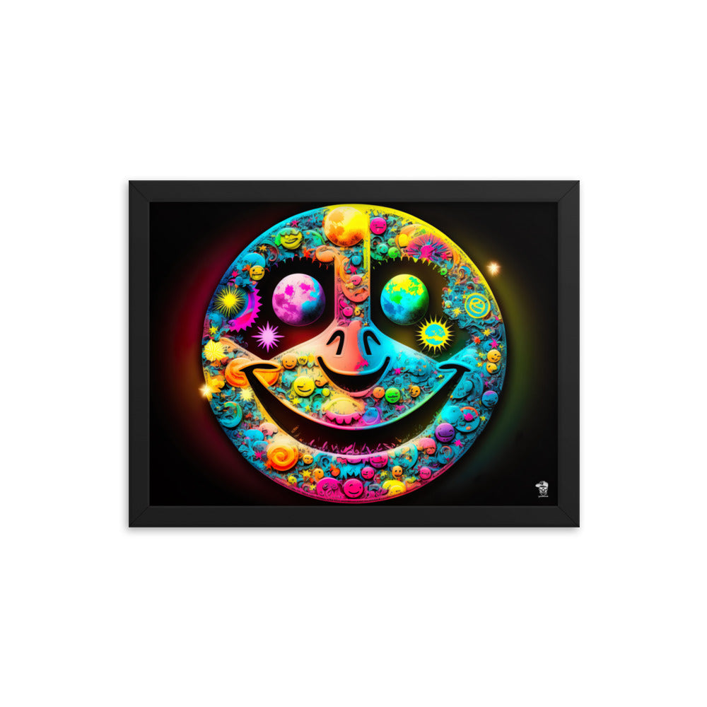 Happiness - Premium Framed Print