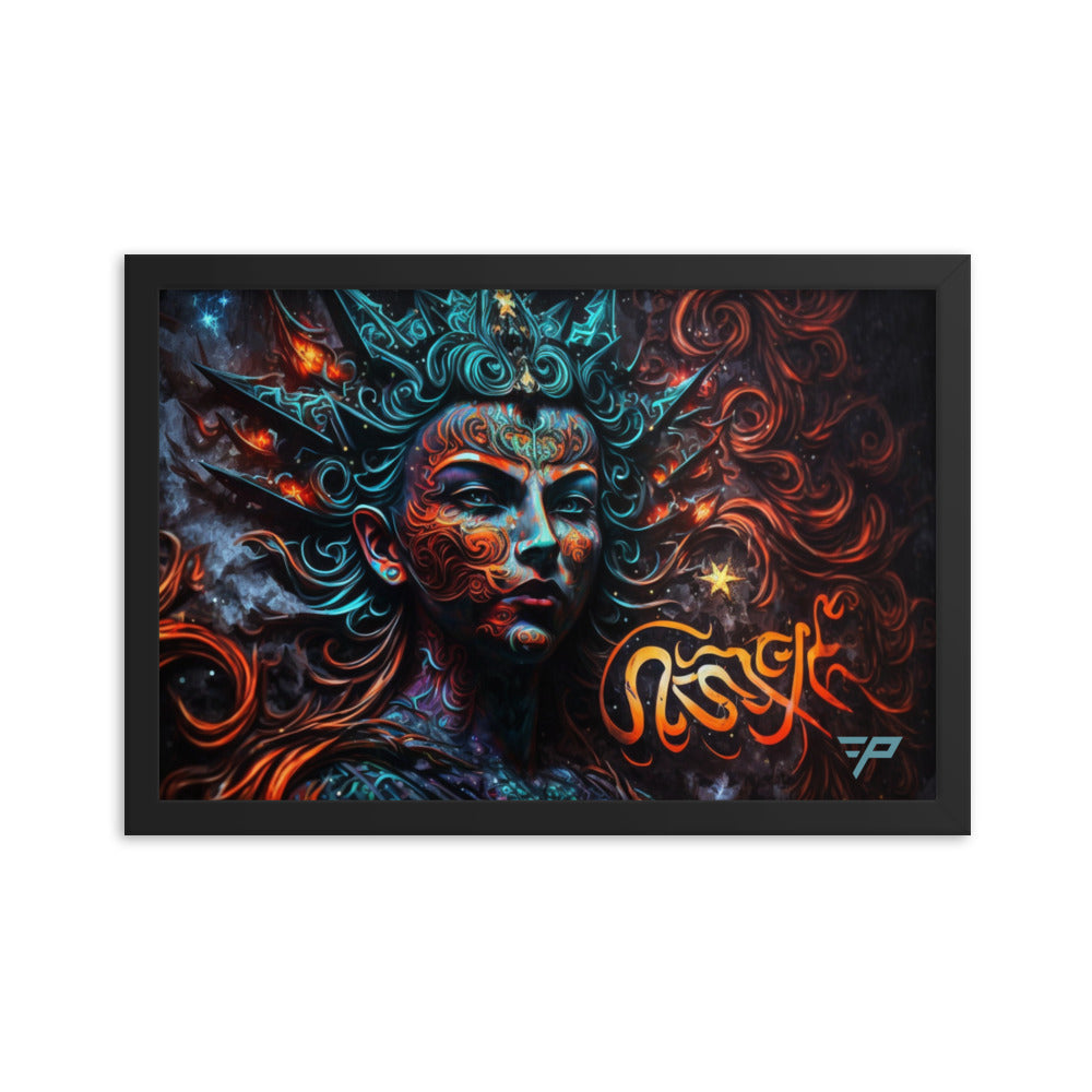 Dewi Sri - Balinese Prosperity Goddess - Premium Framed Art Print