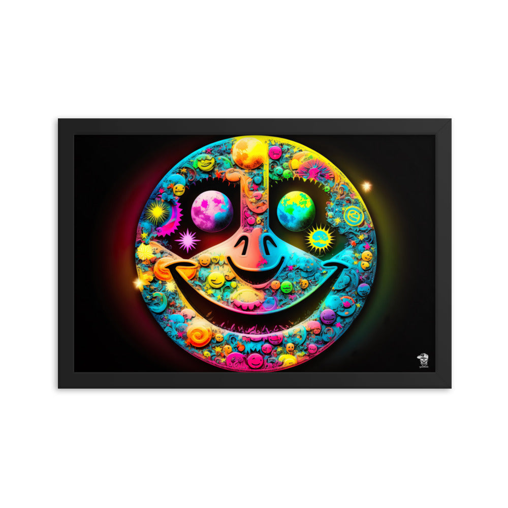 Happiness - Premium Framed Print