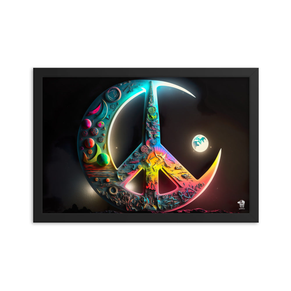 Peace - Premium Framed Print