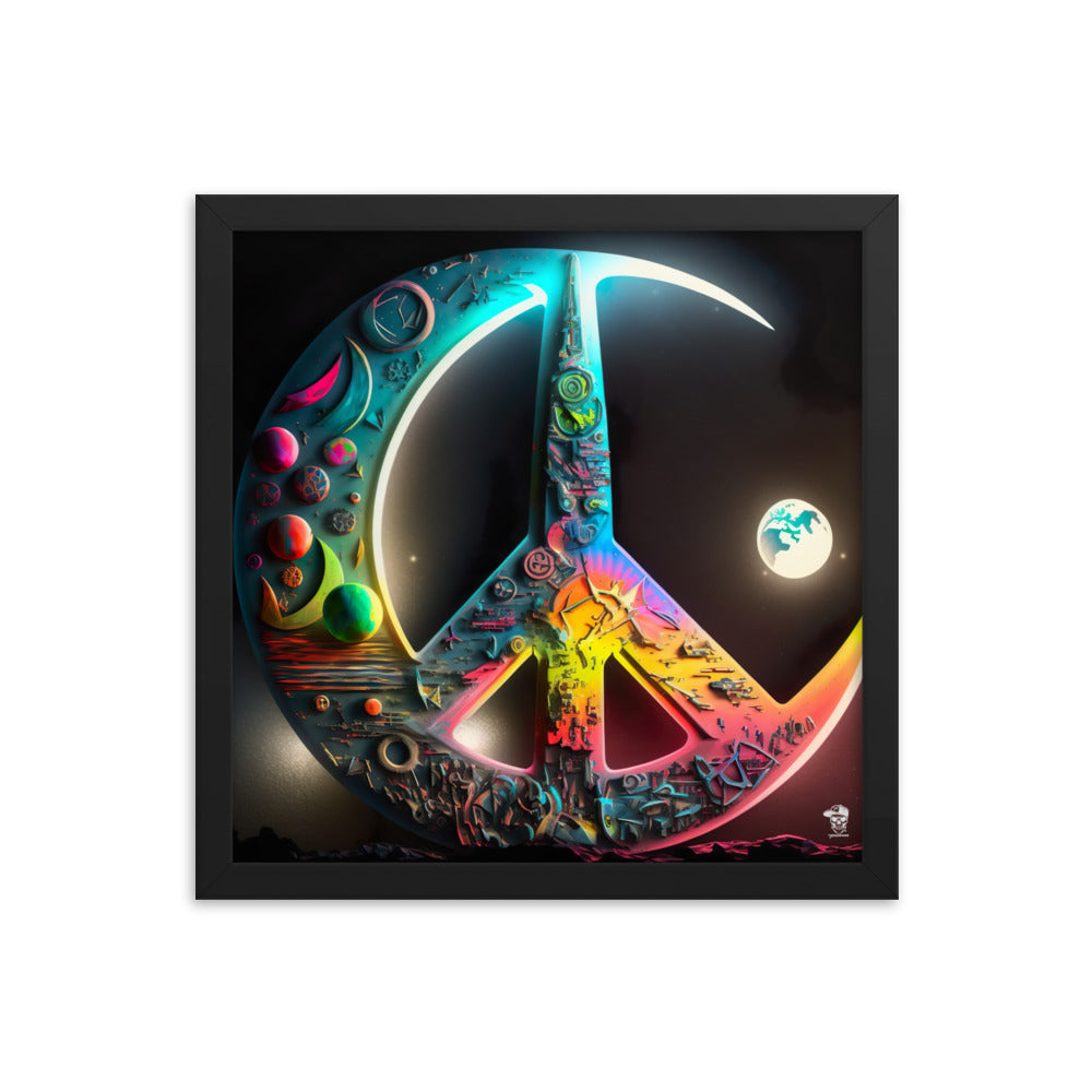 Peace - Premium Framed Print