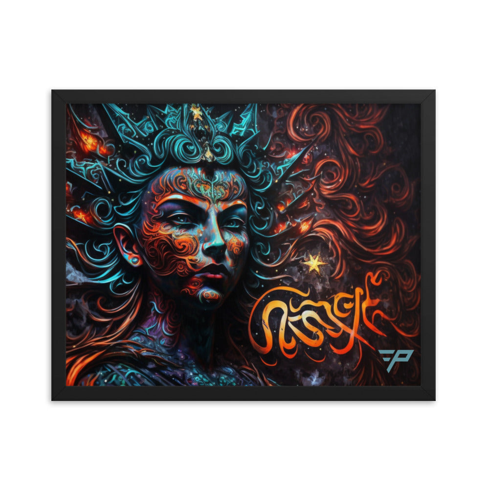 Dewi Sri - Balinese Prosperity Goddess - Premium Framed Art Print