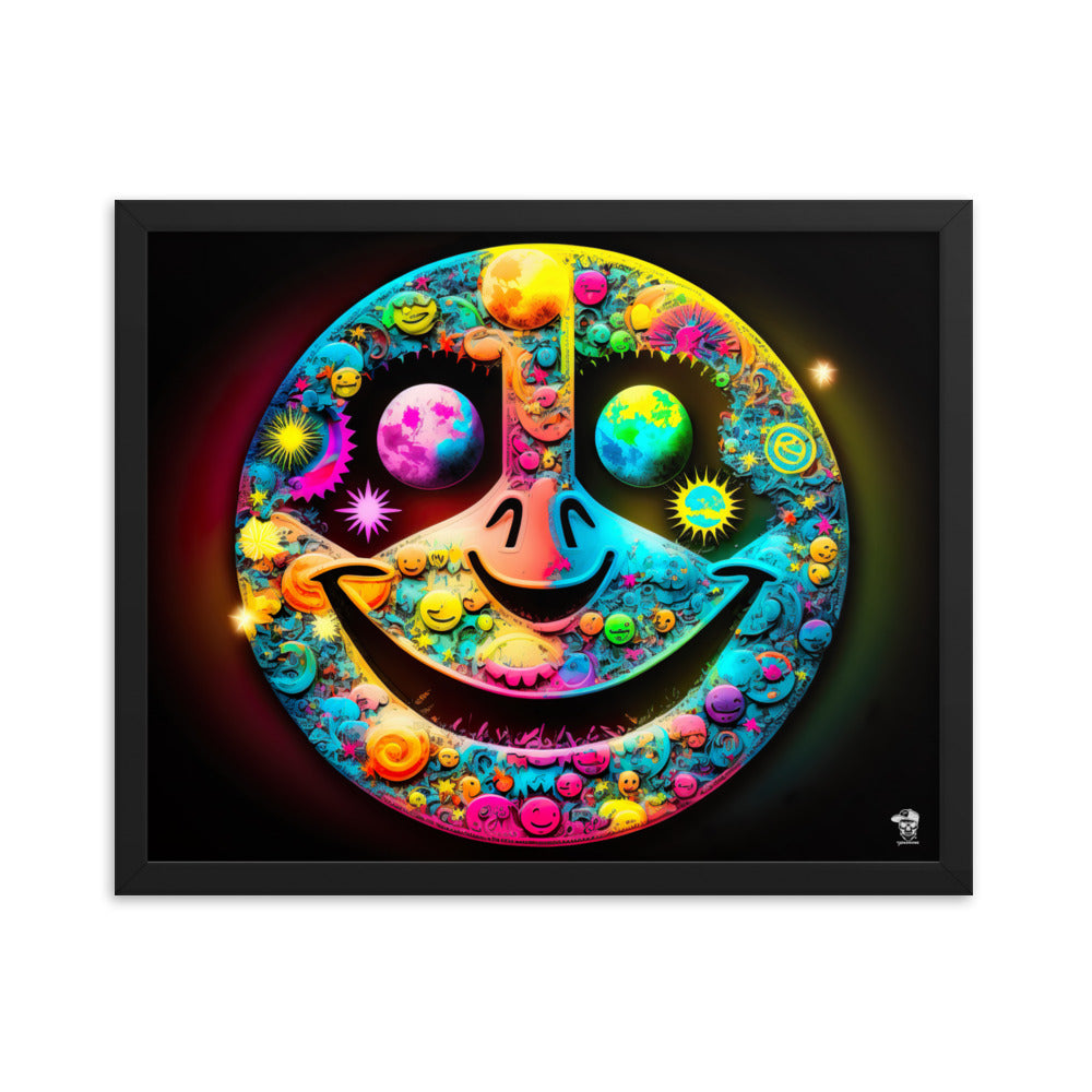 Happiness - Premium Framed Print