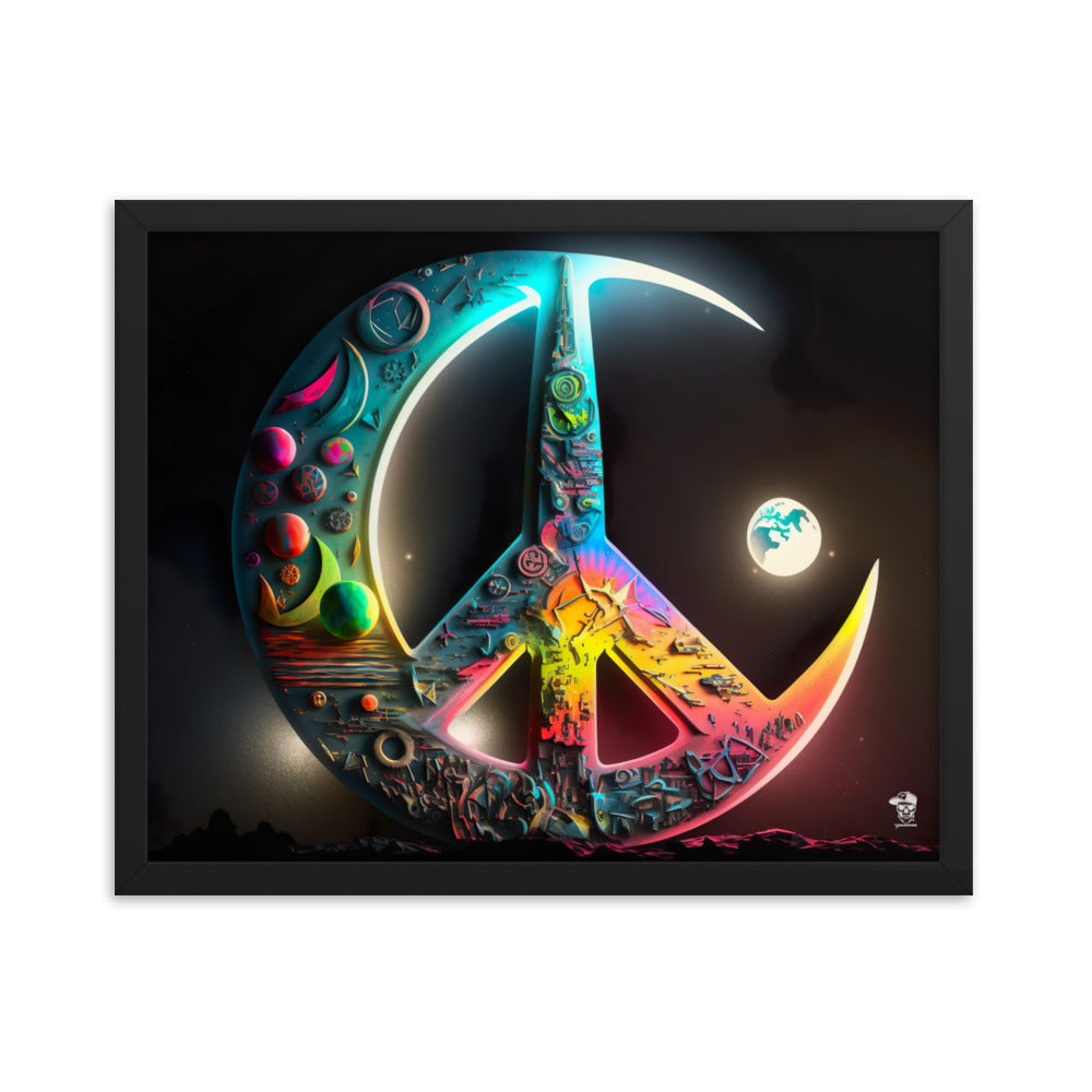 Peace - Premium Framed Print