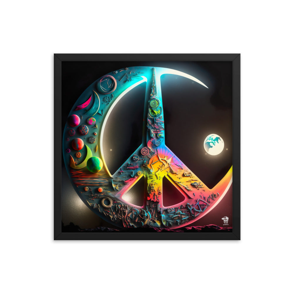 Peace - Premium Framed Print