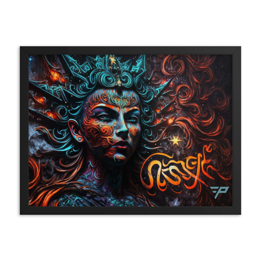 Dewi Sri - Balinese Prosperity Goddess - Premium Framed Art Print