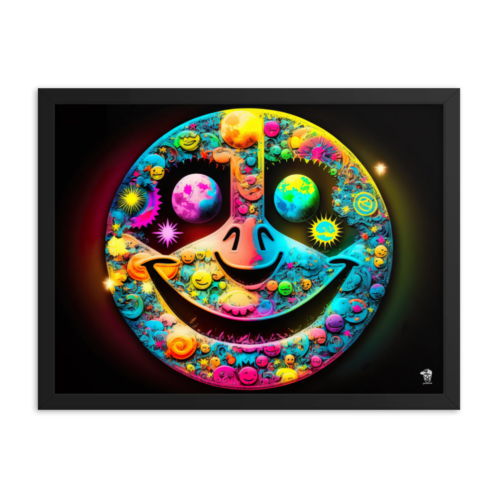 Happiness - Premium Framed Print