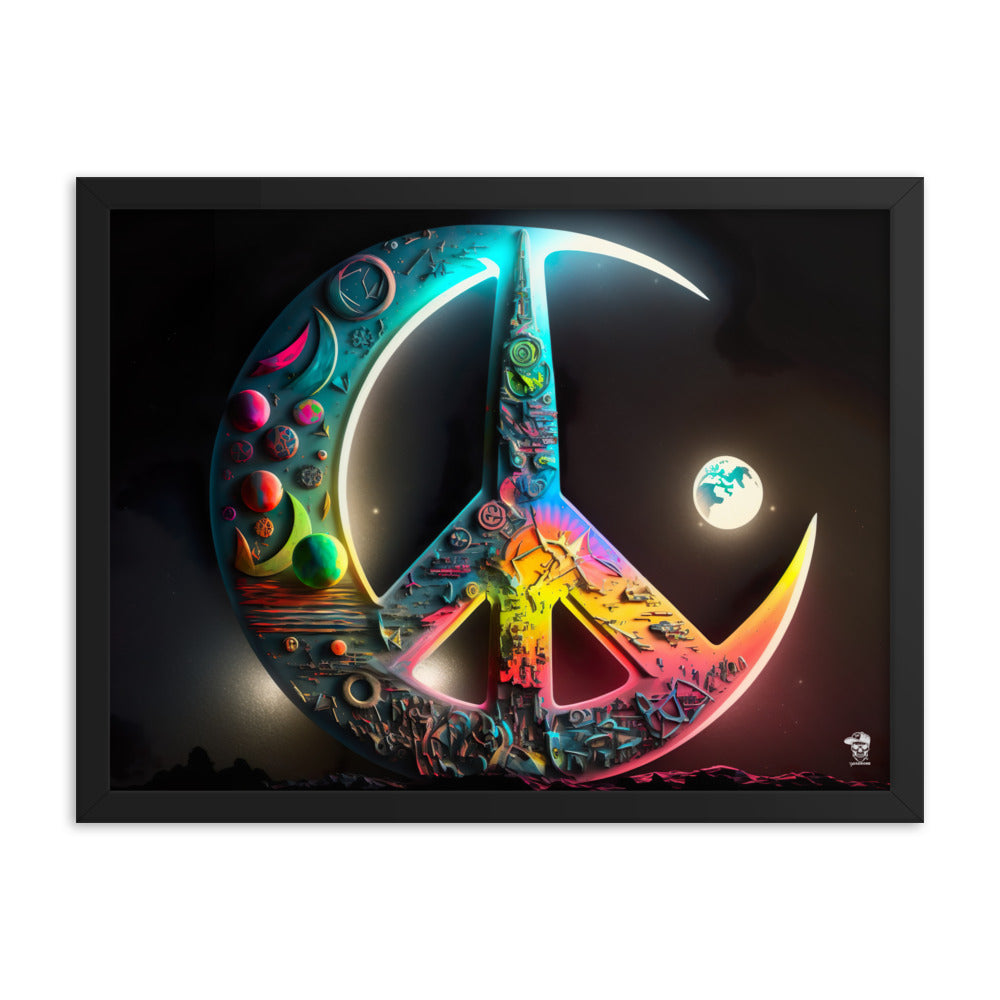 Peace - Premium Framed Print