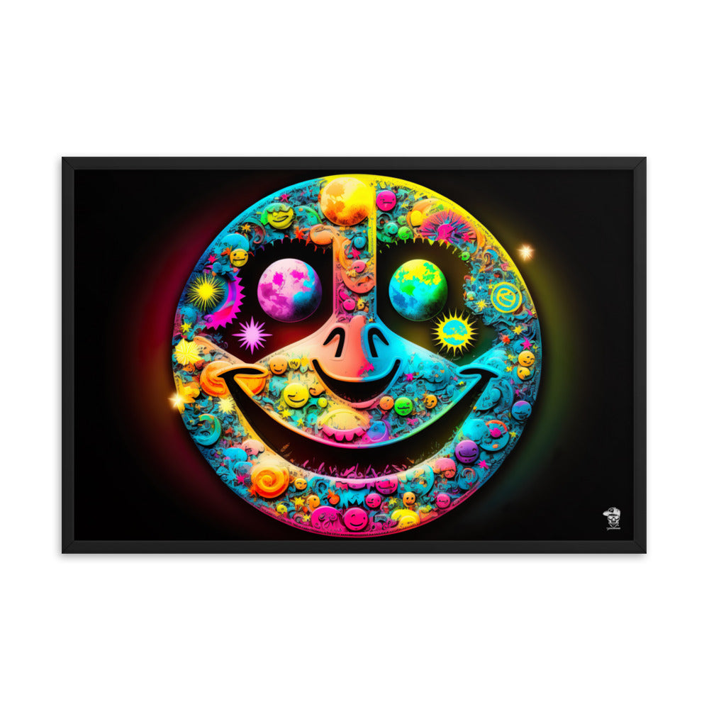 Happiness - Premium Framed Print