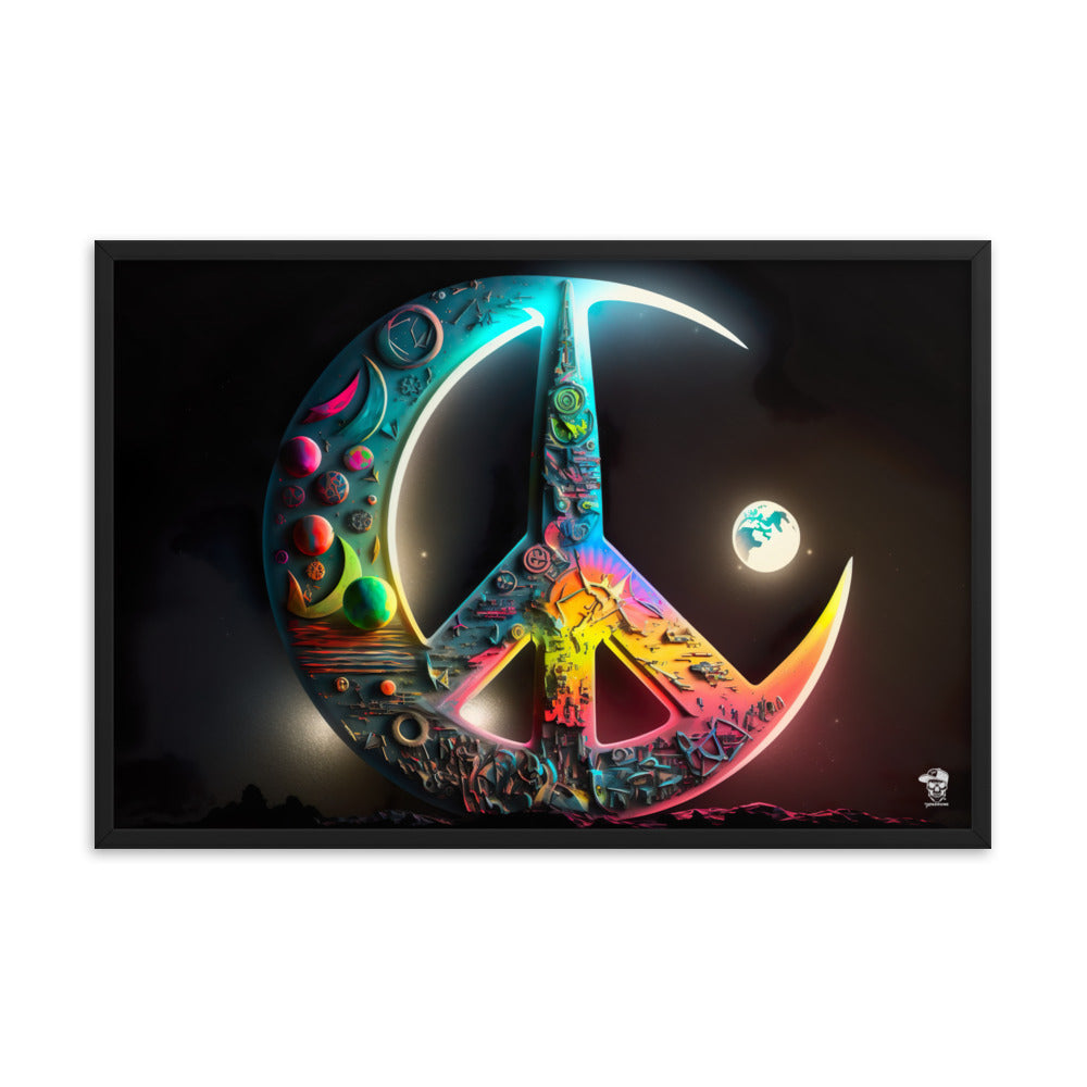 Peace - Premium Framed Print