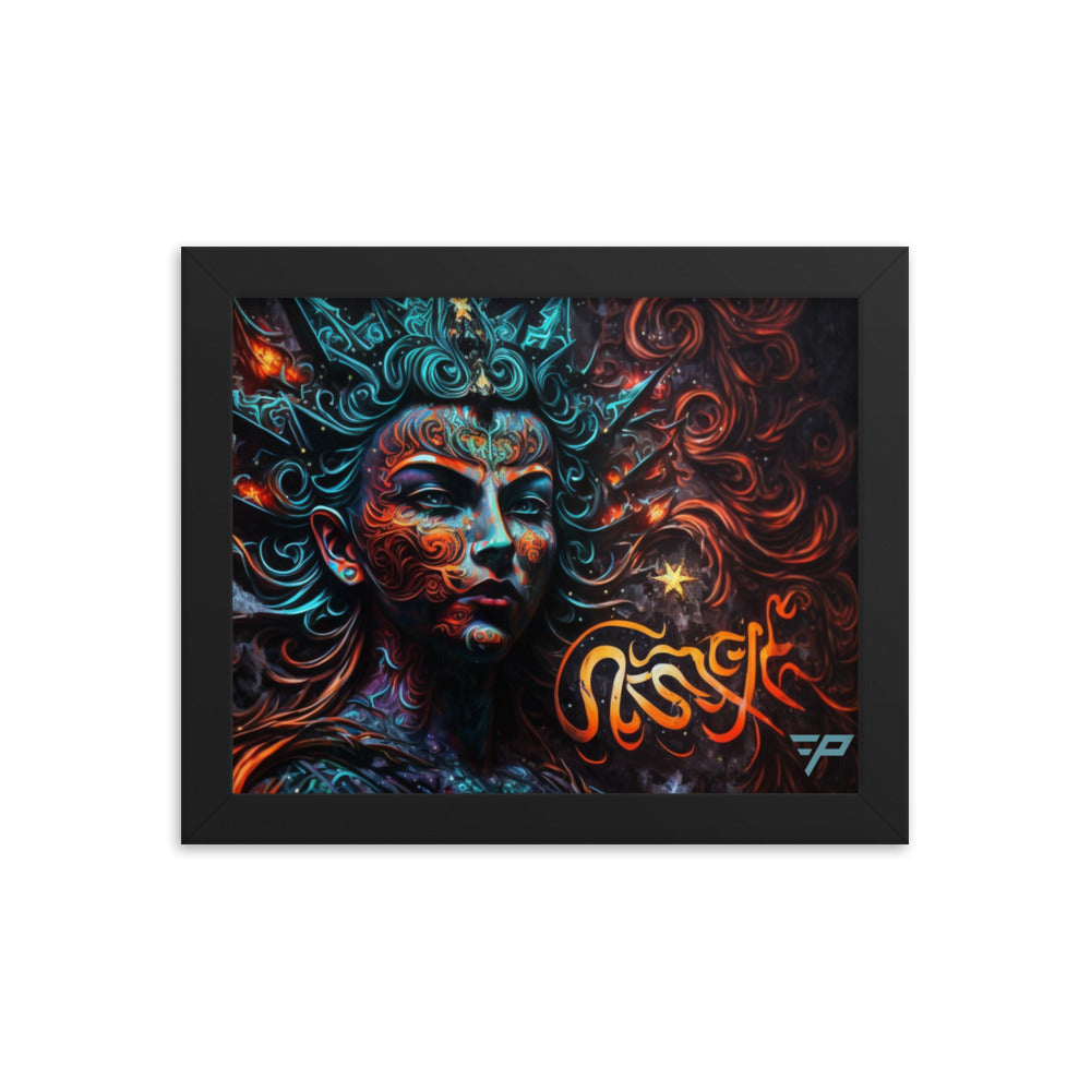 Dewi Sri - Balinese Prosperity Goddess - Premium Framed Art Print