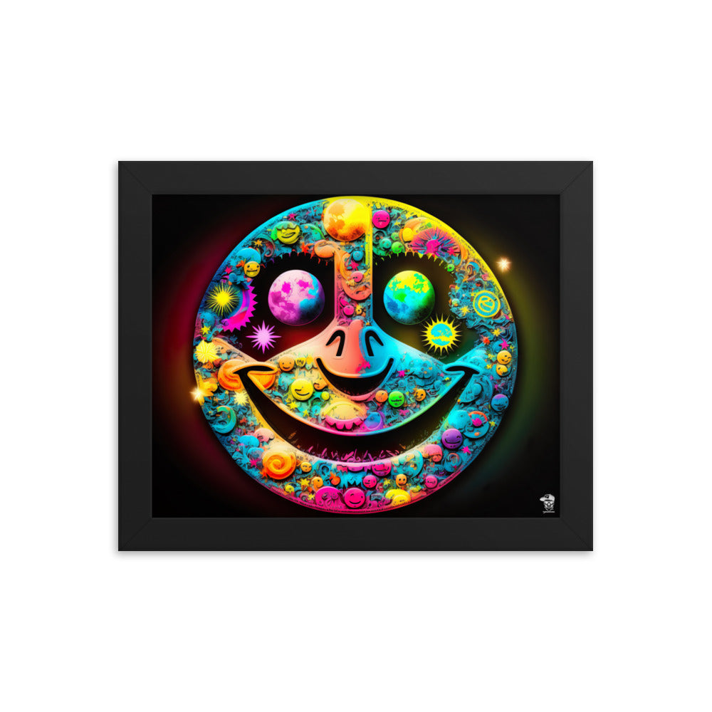 Happiness - Premium Framed Print