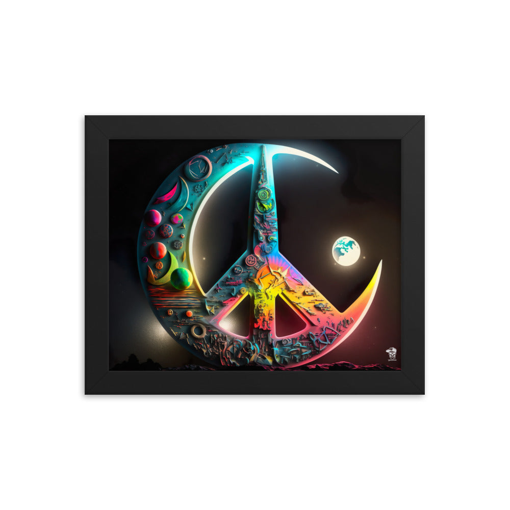 Peace - Premium Framed Print