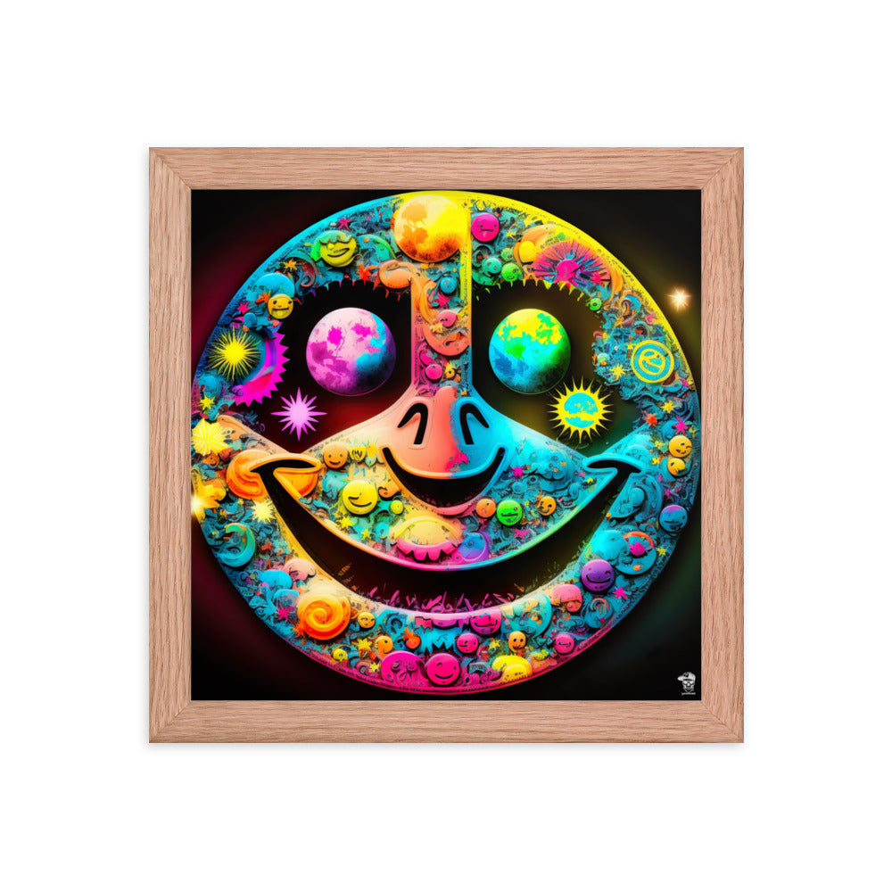 Happiness - Premium Framed Print