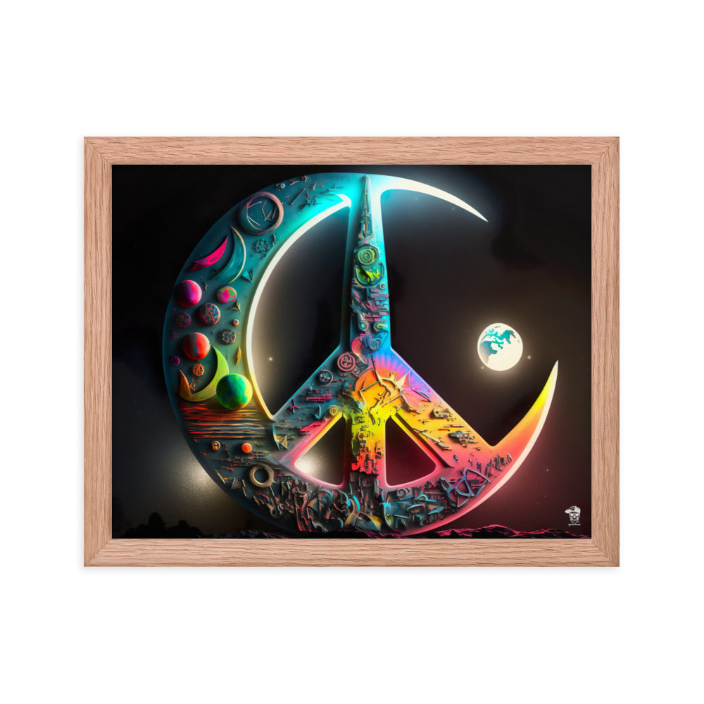 Peace - Premium Framed Print