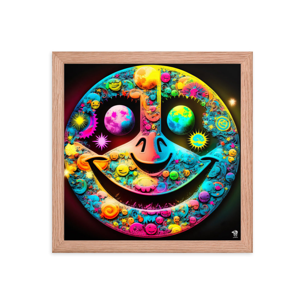 Happiness - Premium Framed Print