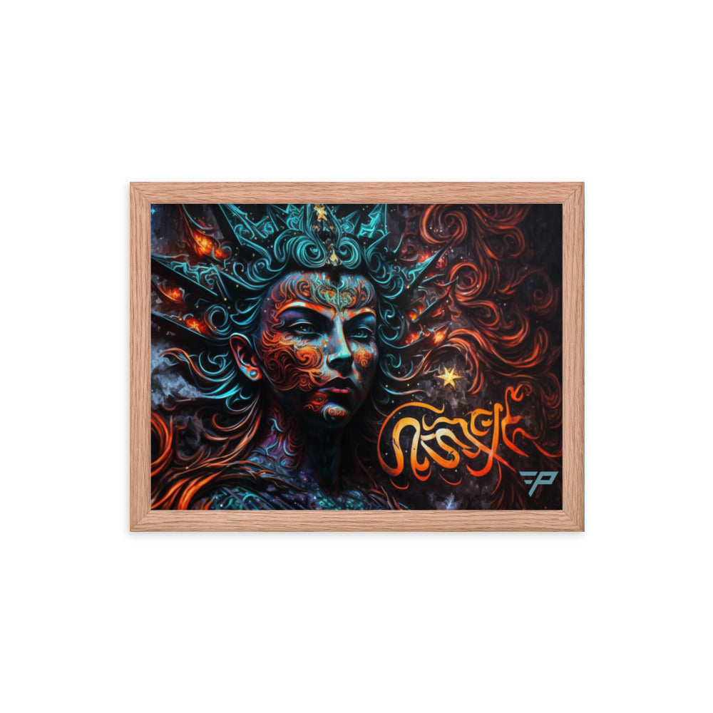 Dewi Sri - Balinese Prosperity Goddess - Premium Framed Art Print