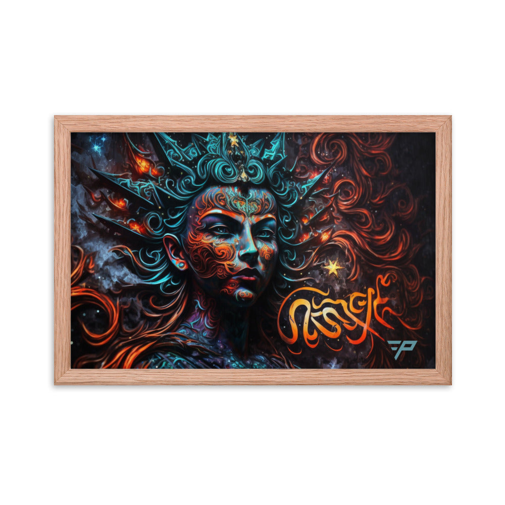 Dewi Sri - Balinese Prosperity Goddess - Premium Framed Art Print