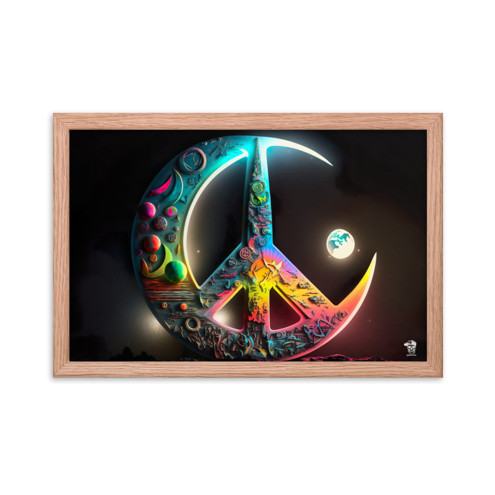 Peace - Premium Framed Print