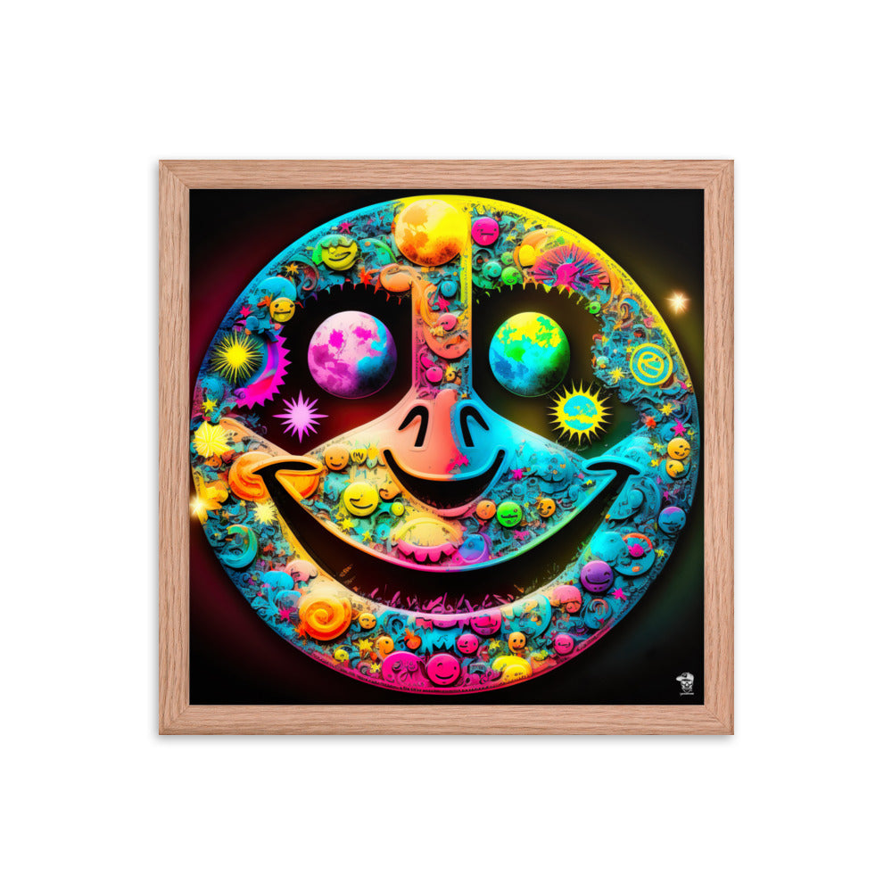 Happiness - Premium Framed Print