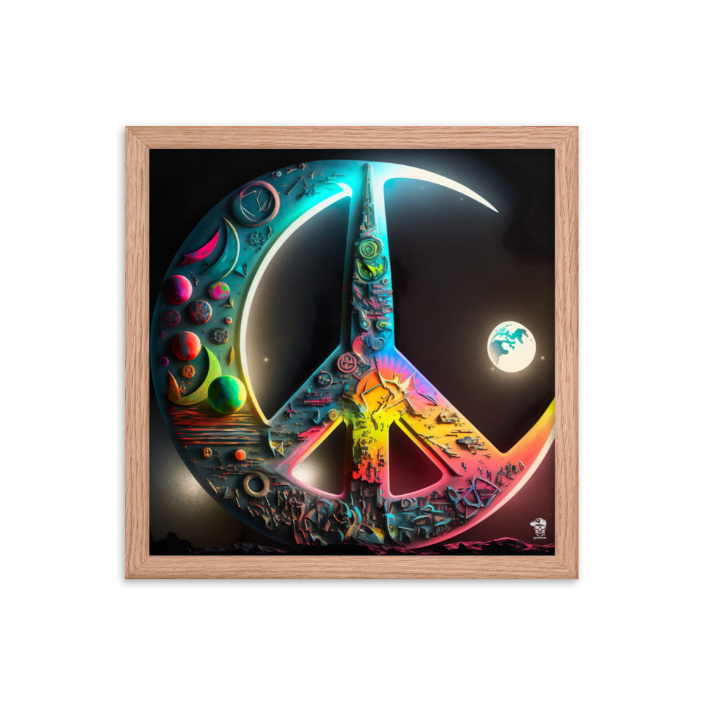 Peace - Premium Framed Print