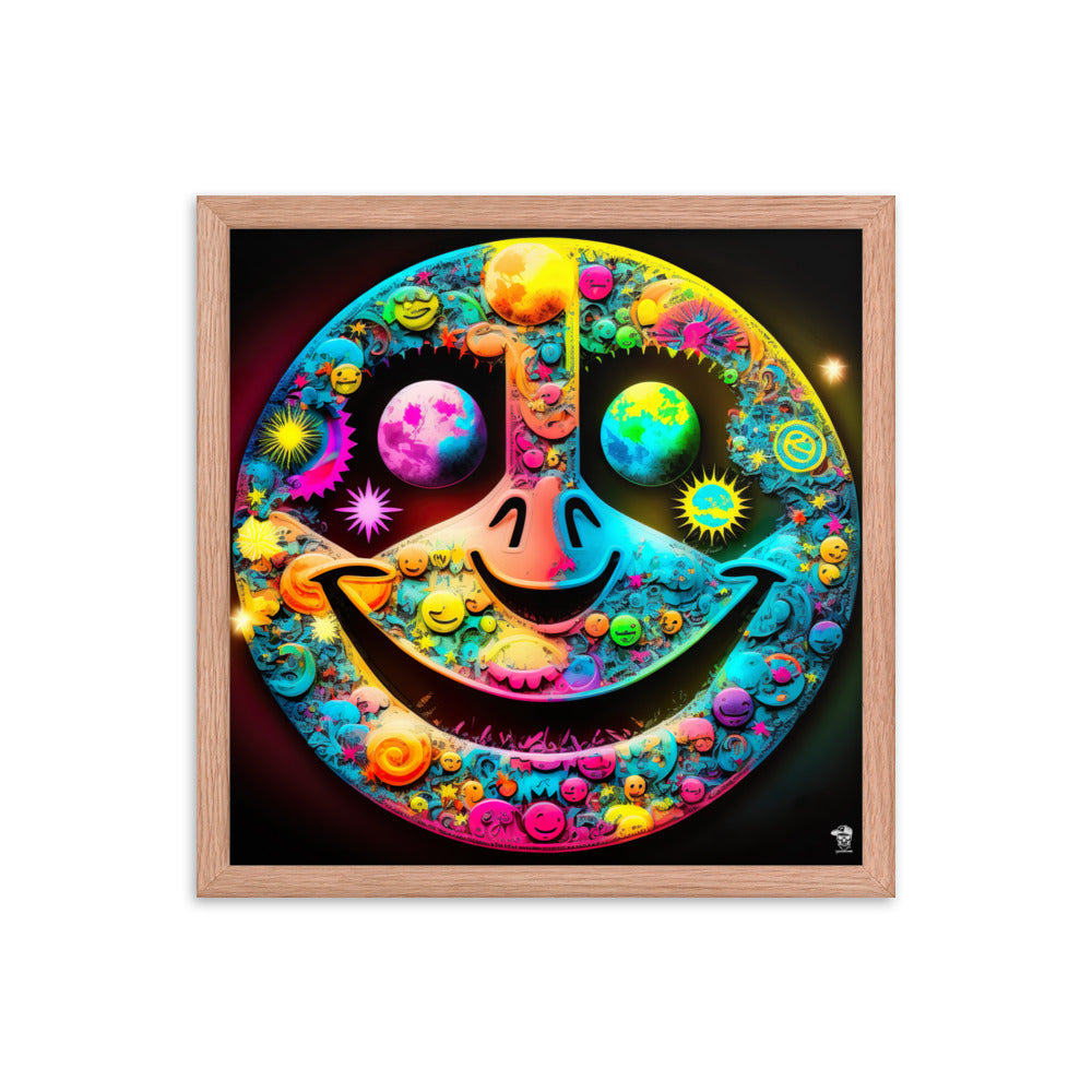 Happiness - Premium Framed Print