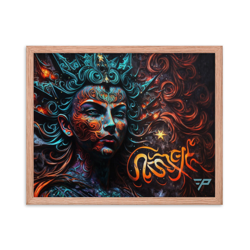 Dewi Sri - Balinese Prosperity Goddess - Premium Framed Art Print