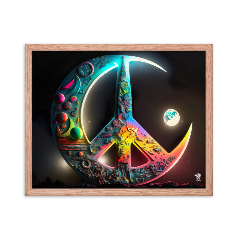 Peace - Premium Framed Print