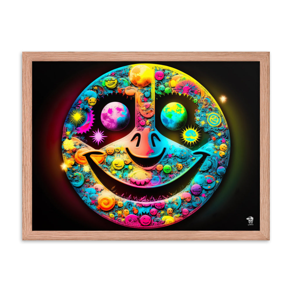 Happiness - Premium Framed Print