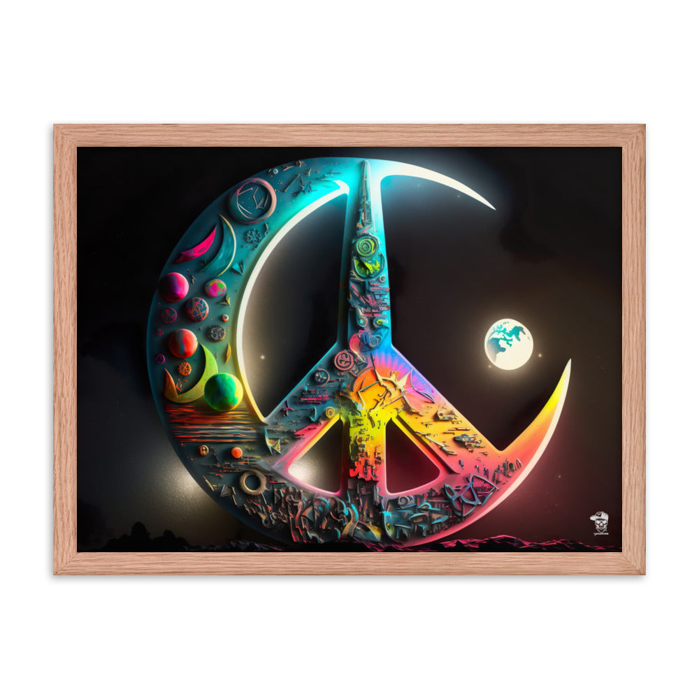 Peace - Premium Framed Print