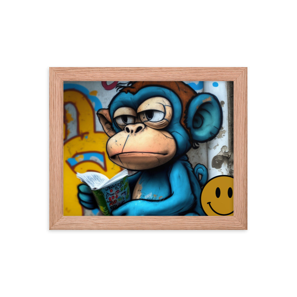 DOPE STUDENT - Premium Framed Art Print