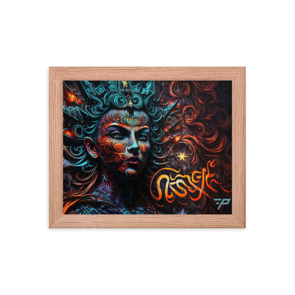 Dewi Sri - Balinese Prosperity Goddess - Premium Framed Art Print