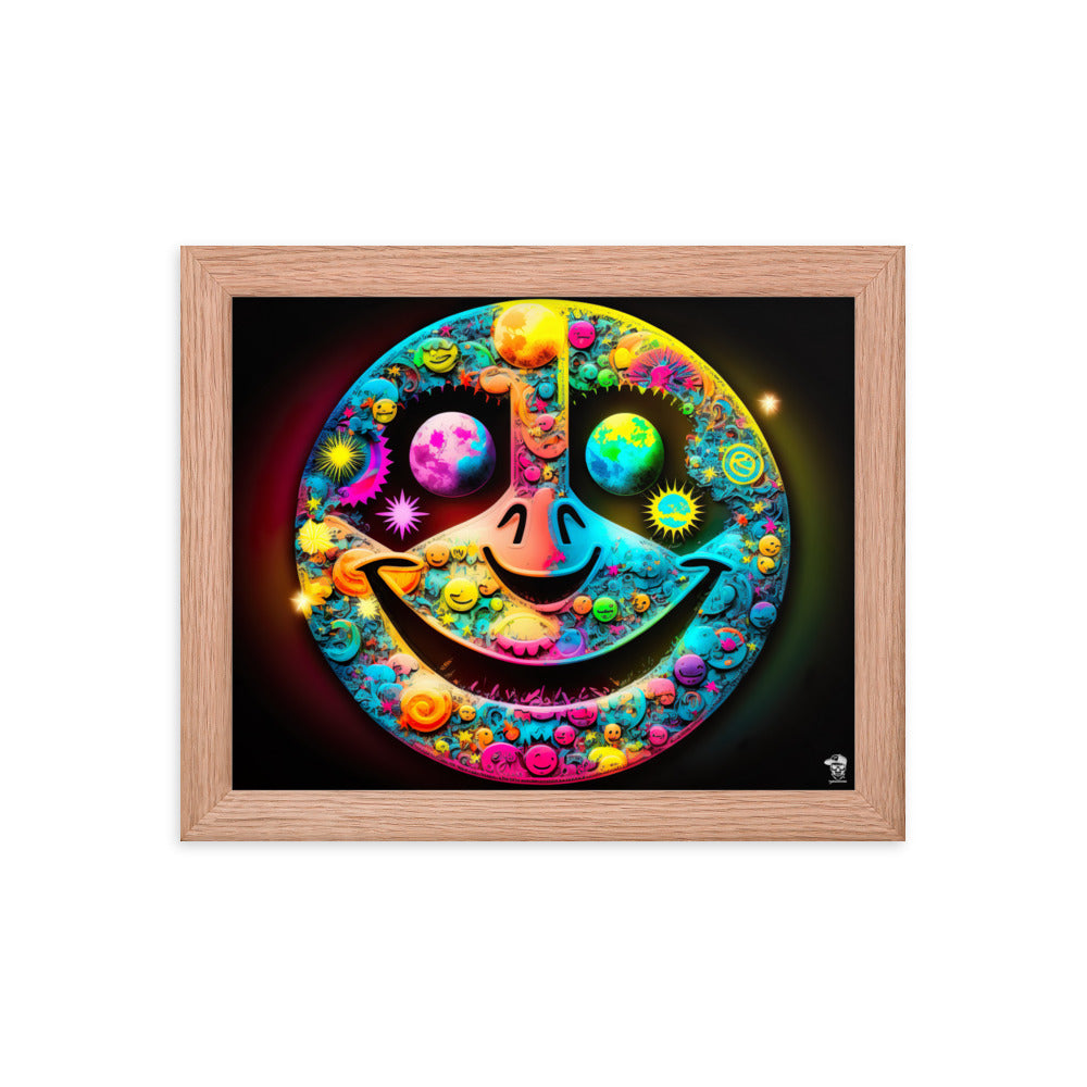 Happiness - Premium Framed Print