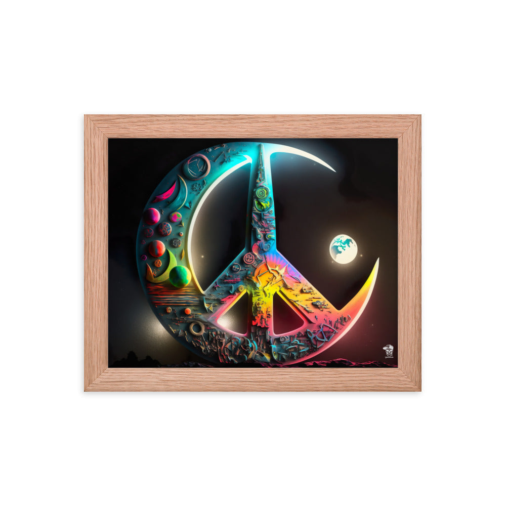 Peace - Premium Framed Print