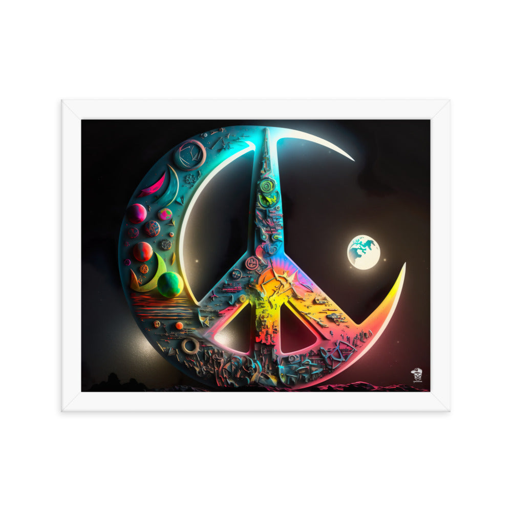 Peace - Premium Framed Print