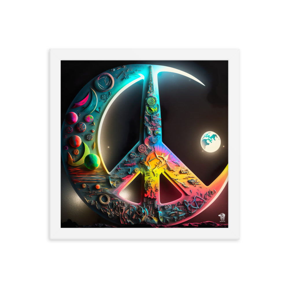 Peace - Premium Framed Print