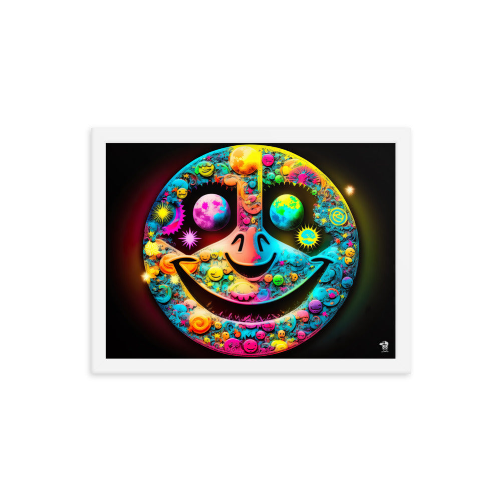 Happiness - Premium Framed Print