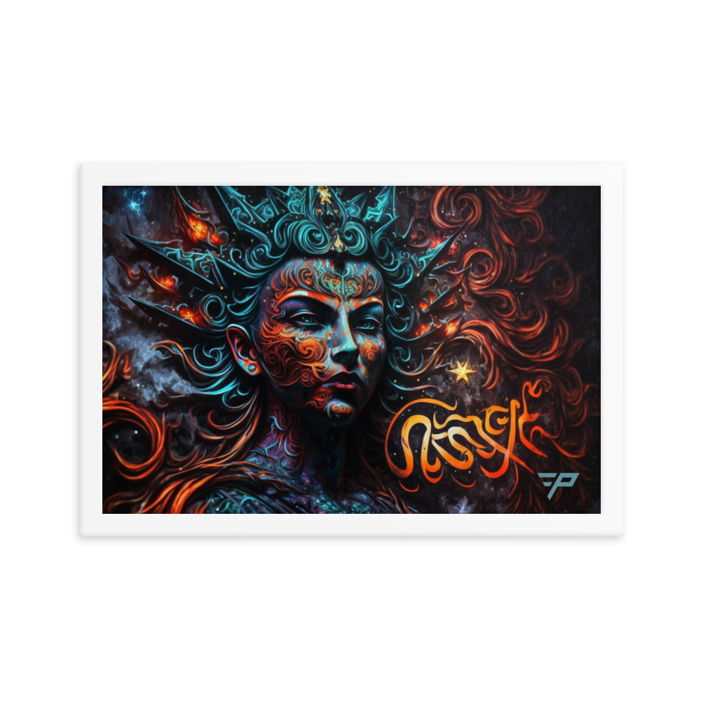 Dewi Sri - Balinese Prosperity Goddess - Premium Framed Art Print