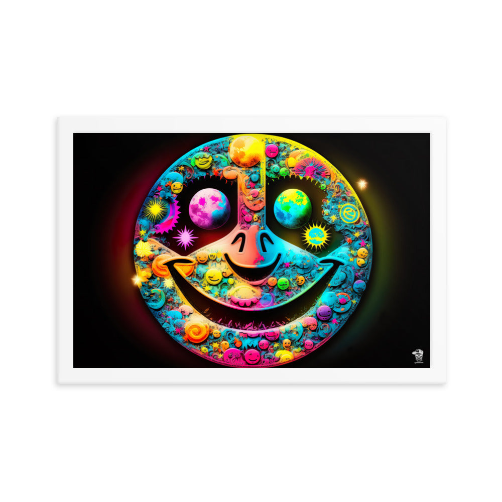 Happiness - Premium Framed Print