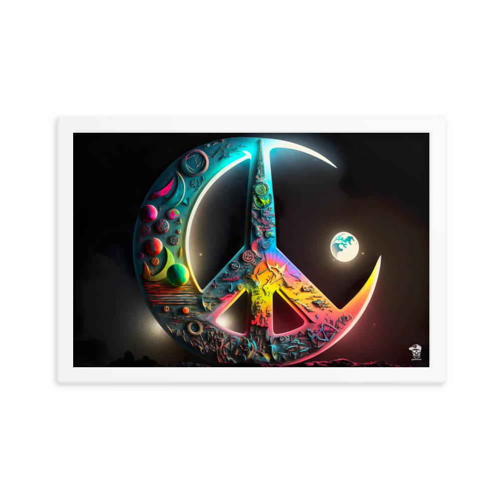 Peace - Premium Framed Print