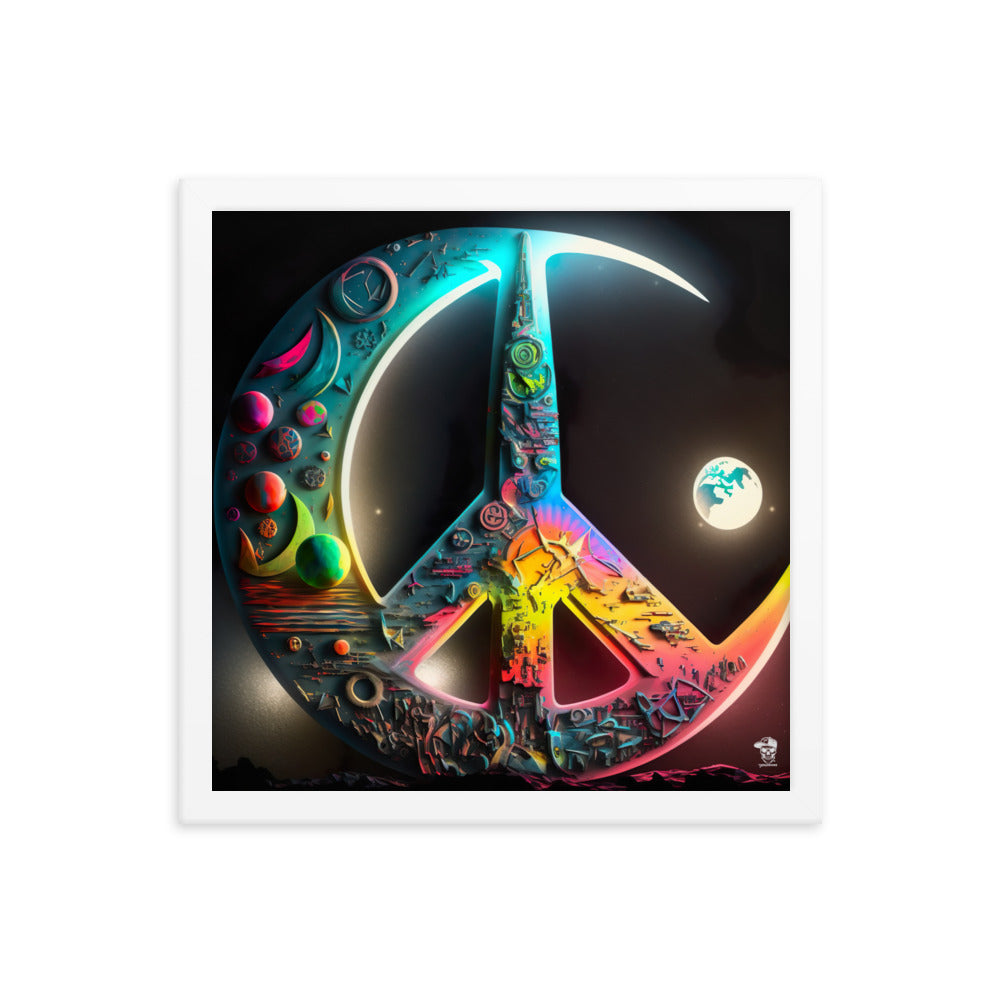 Peace - Premium Framed Print