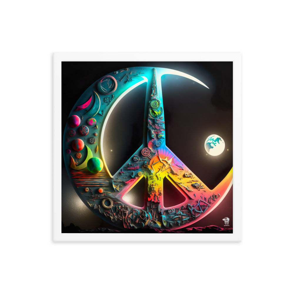 Peace - Premium Framed Print