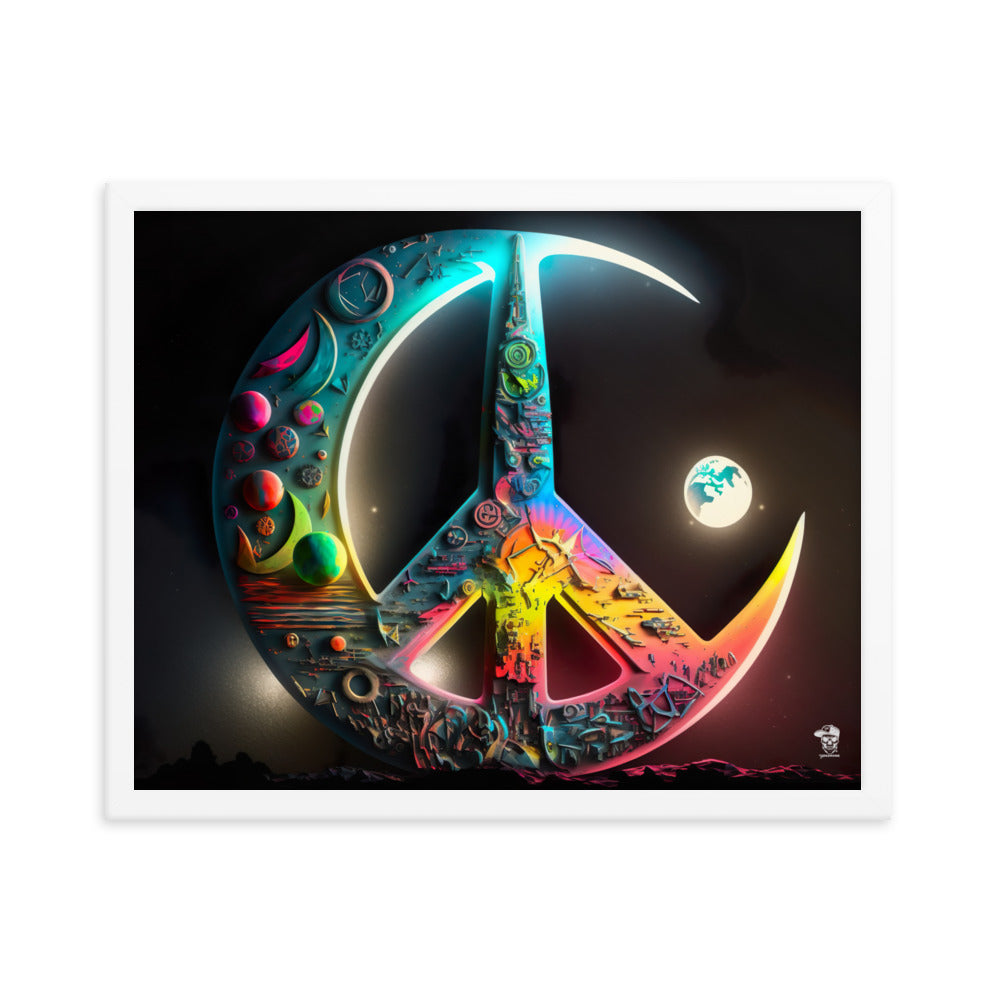 Peace - Premium Framed Print